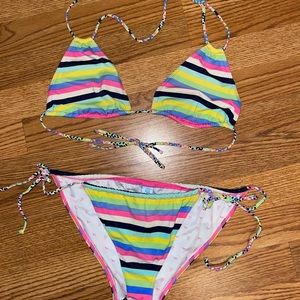 Triangle tie bikini from Pink!